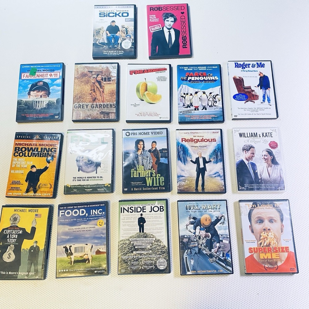 Lot of 17 Misc. Documentaries DVDs Documentary DVD Movies